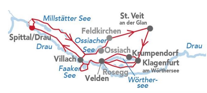 (C) Kärnten Radreisen